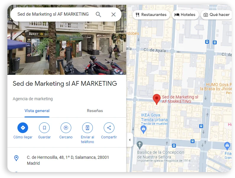 Posicionamiento seo local
